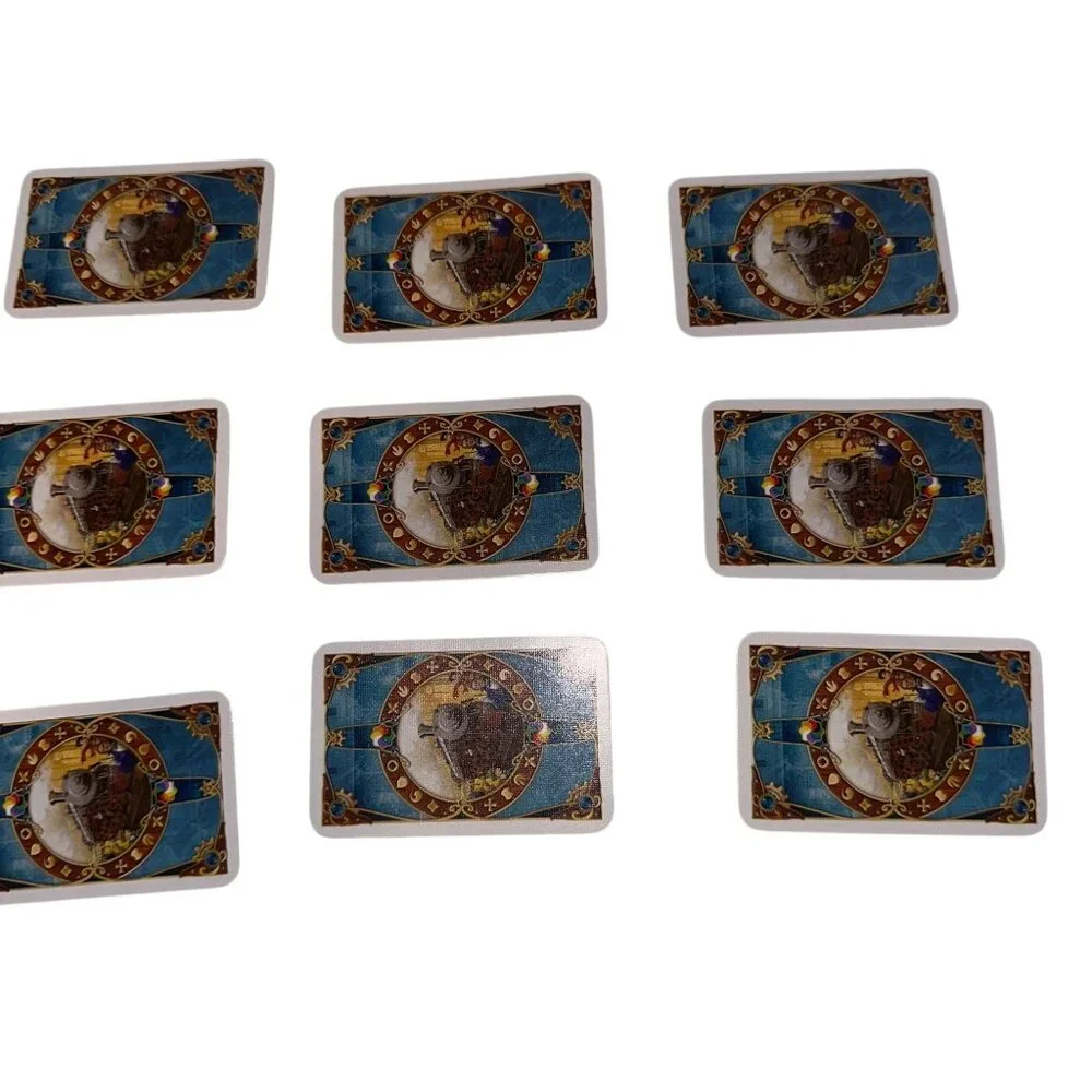 Days of Wonder Ticket to Ride Set of 12 Green Caboose Car Train Cards Parts